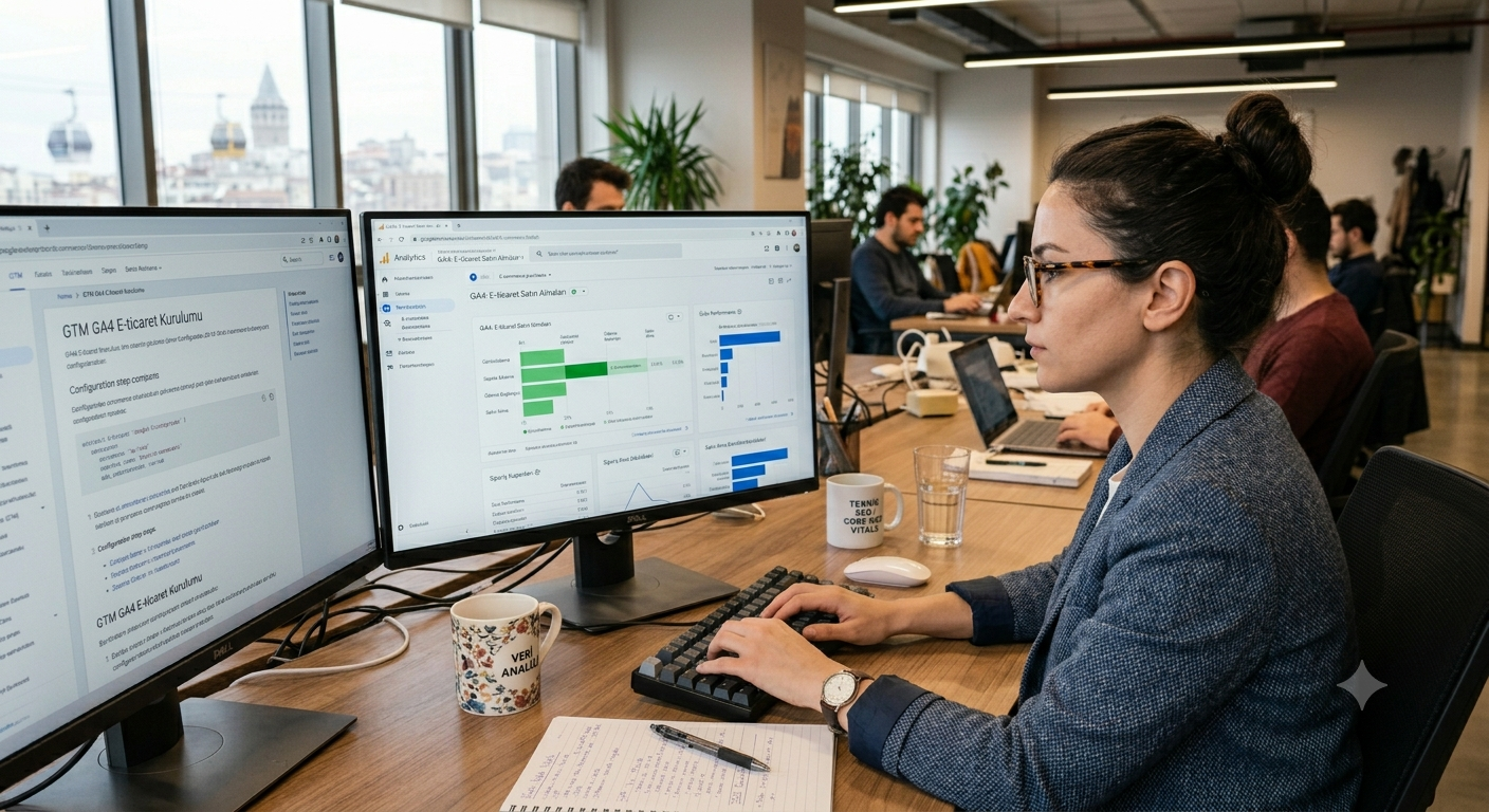 Google Analytics 4 GA4 E-Ticaret Rehberi