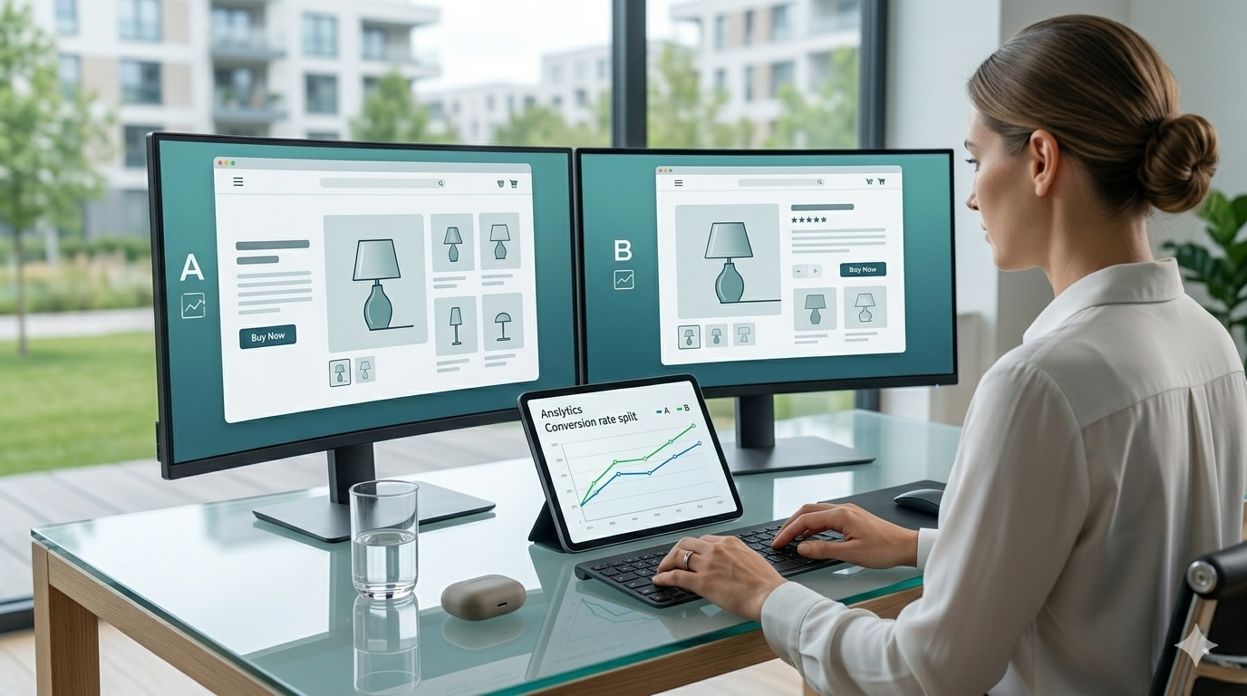 E-Ticarette A/B Testi CRO Rehberi 